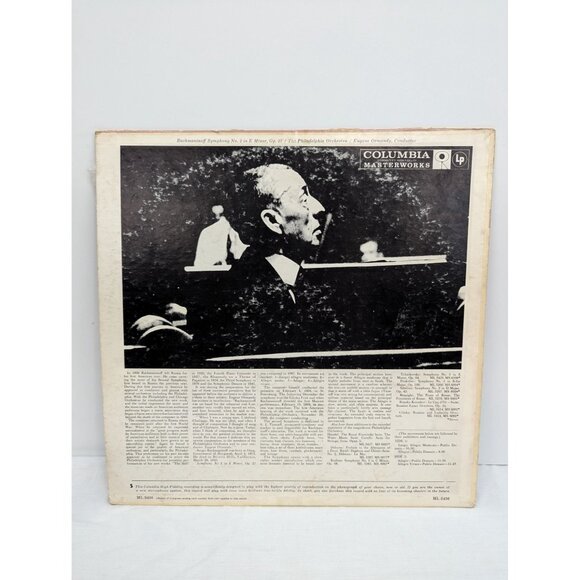 Rachmaninoff Symphony No 2 Eugene Ormandy Columbia Masterworks 12" Vinyl Record - Picture 7 of 7